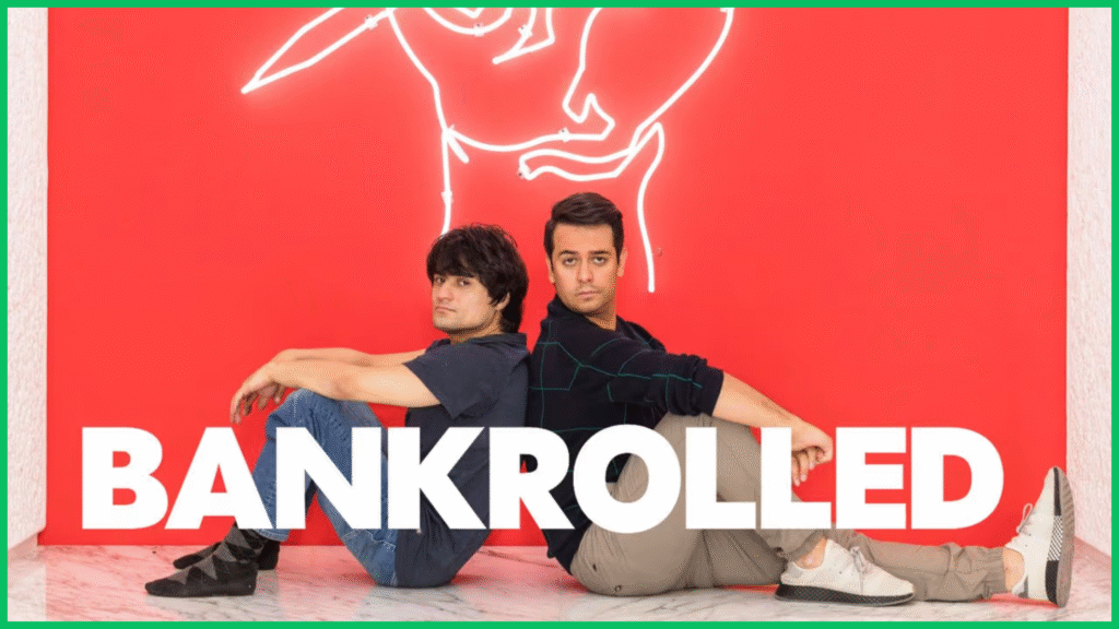 Cartel de la película para emprendedores Bankrolled