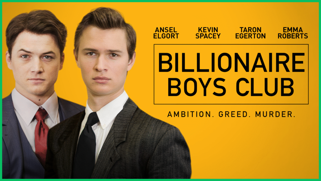 imagen del post de películas para emprendedores billionaire boys club
